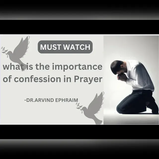What is the importance of confession in Prayer? 